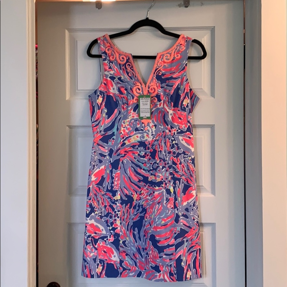 Lilly Pulitzer Sample Lyssa Dress-Shrimply Chic